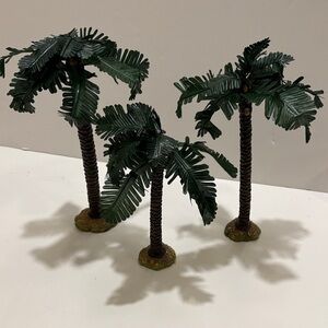 Fontanini, set of three palm trees.
